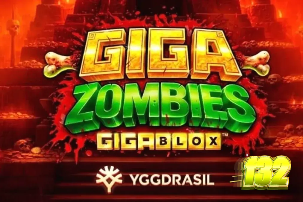 Tampilan visual slot Giga Zombies dengan tema hutan Mesoamerika dan karakter koboi.